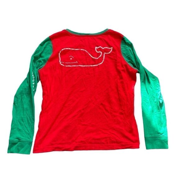 Vineyard Vines long sleeve logo pocket tee - Picture 2 of 3